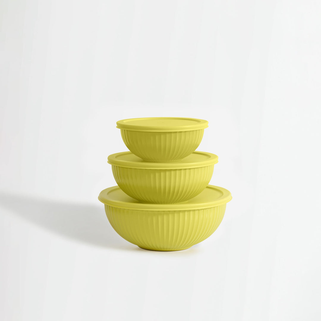 Rainbowl Glass Mixing Set Set of 3