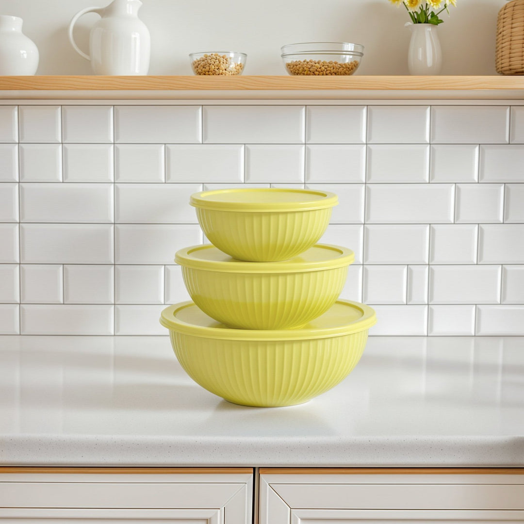 Rainbowl Glass Mixing Set Set of 3