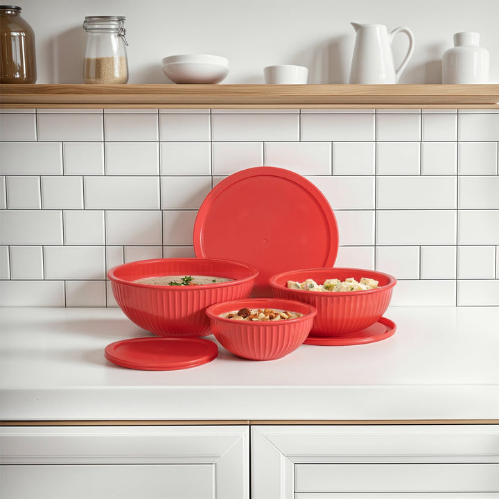 Rainbowl Glass Mixing Set Set of 3