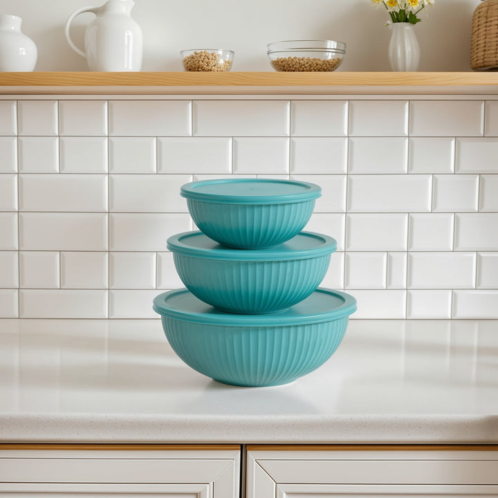 Rainbowl Glass Mixing Set Set of 3