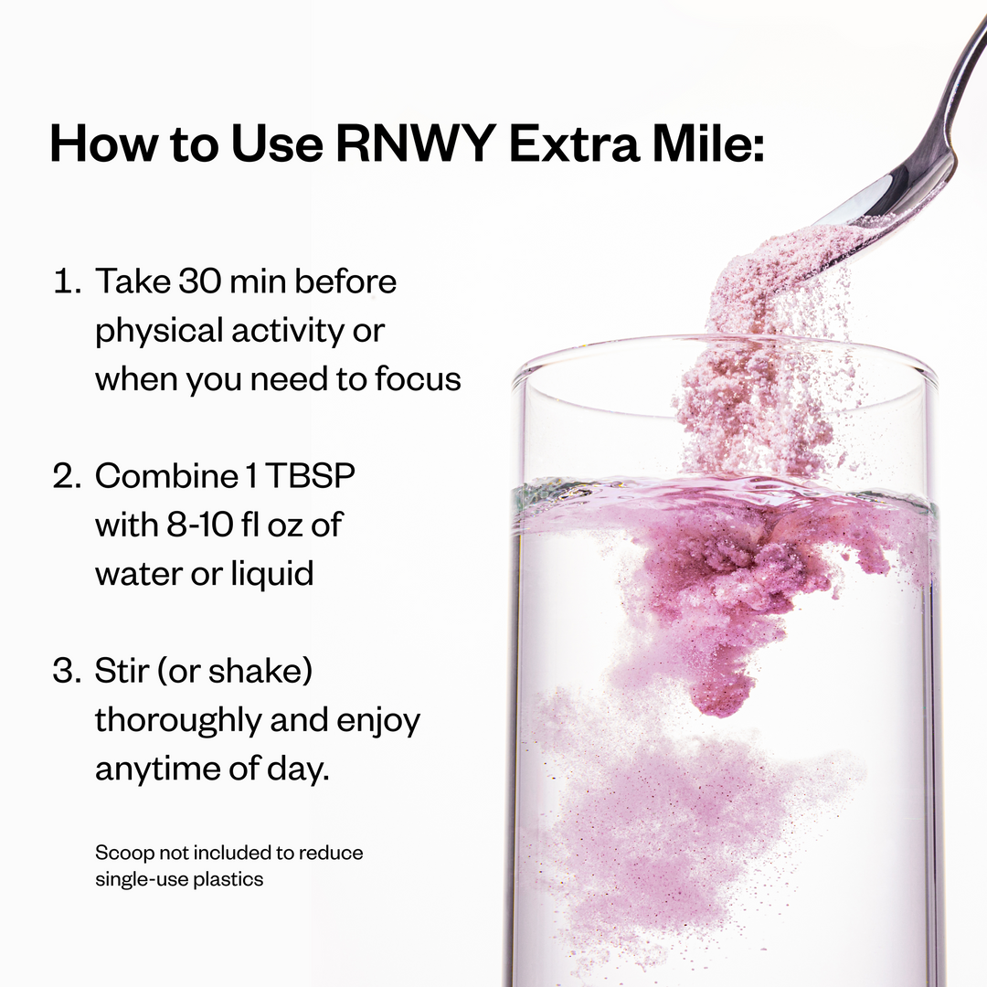 RNWY Extra Mile® Caffeine Free Pre-Workout Supplement