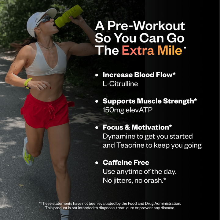 RNWY Extra Mile® Caffeine Free Pre-Workout Supplement