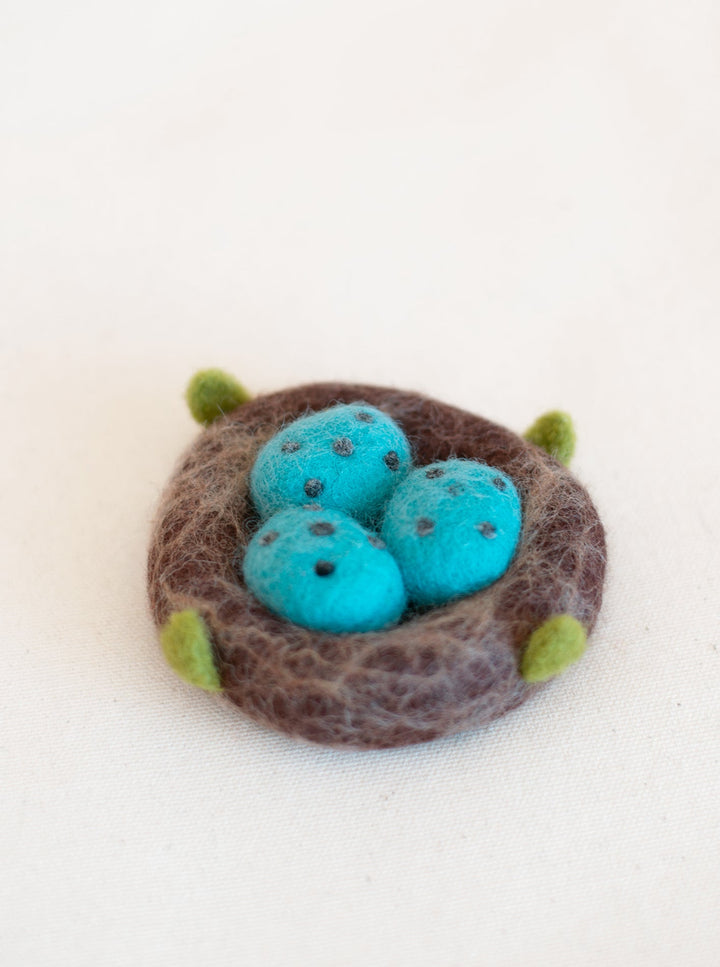 Robin's Nest Wool Dog and Cat Toy for Gentle Play