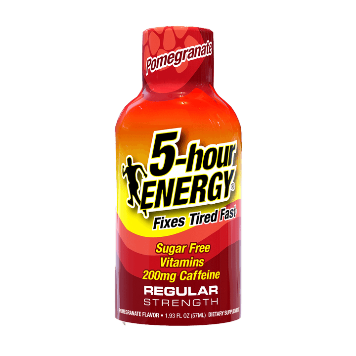 5-hour Energy Pomegranate Flavor Regular Strength 5-hour ENERGY Shots