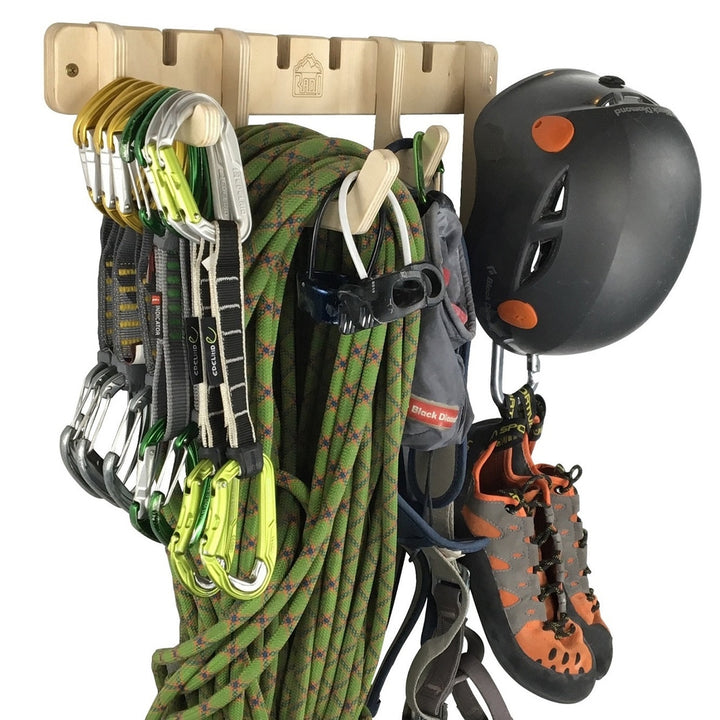 THE ANCHOR climbing gear rack