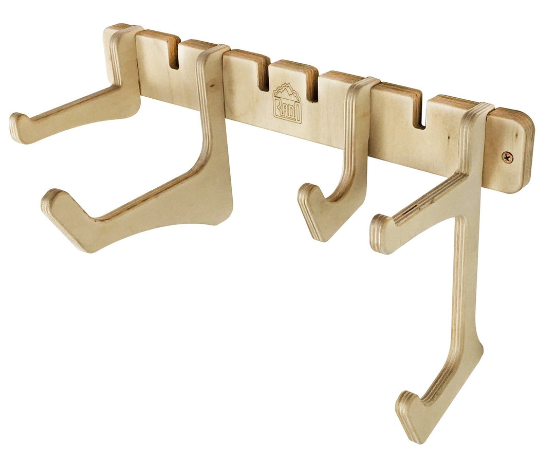 THE JETTY fishing gear wall rack for organization