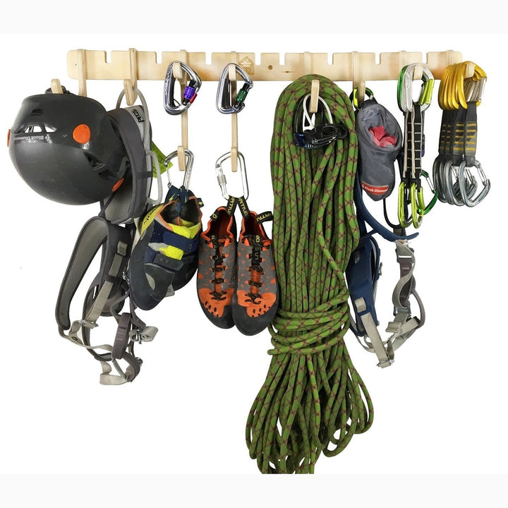 THE ANCHOR climbing gear rack