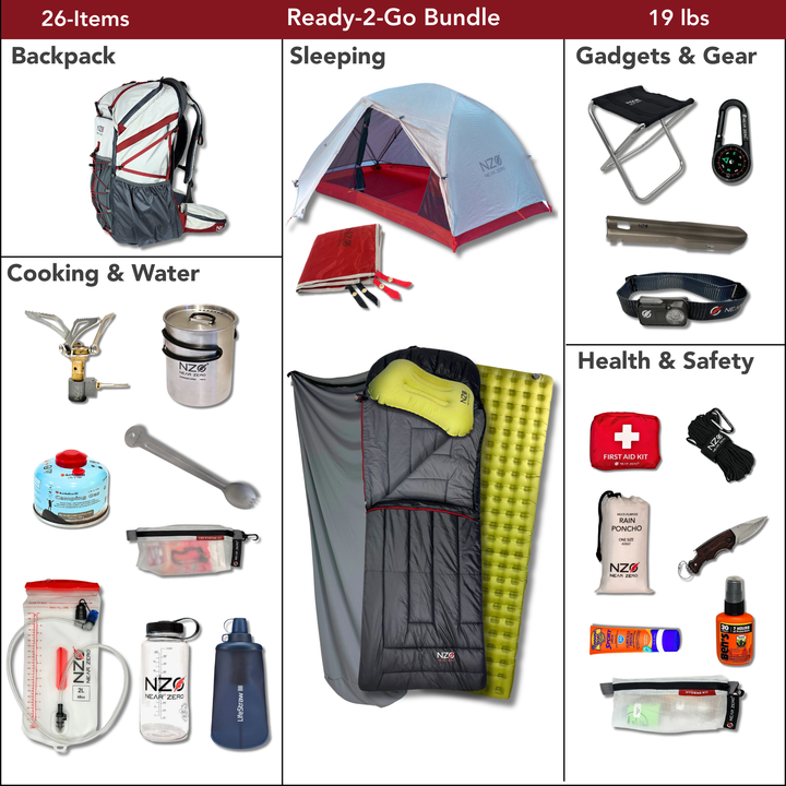 Near Zero Outdoor Gear READY-2-GO Bundle