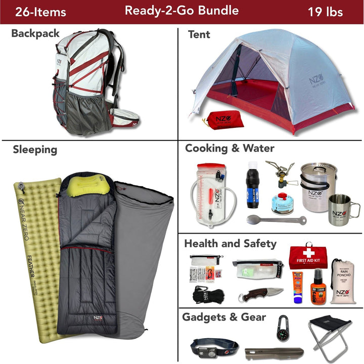 Near Zero Outdoor Gear READY-2-GO Bundle