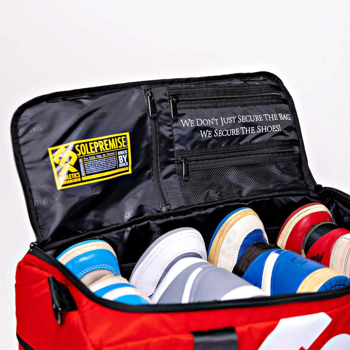 Sole Premise Red Sneaker Duffle