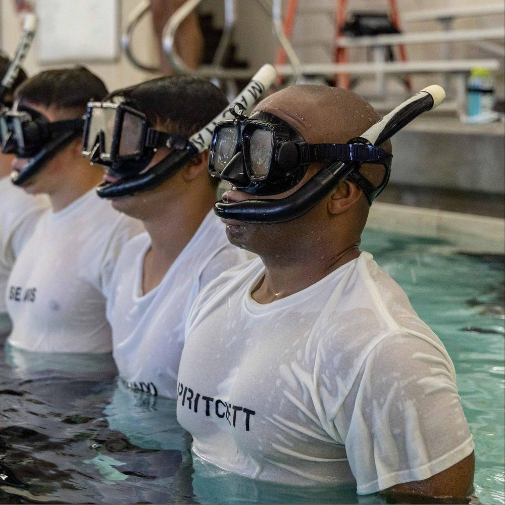 USCG Dive Mask Snorkel Combo for Elite Rescue Swimmers