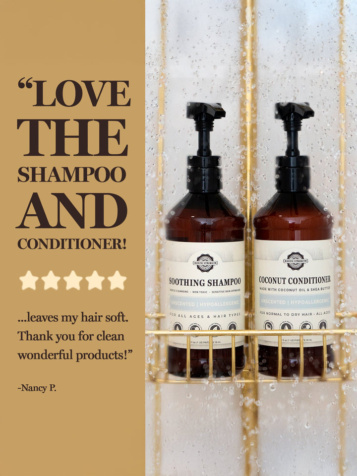 Rustic Strength Coconut Conditioner | Mama + Baby Safe