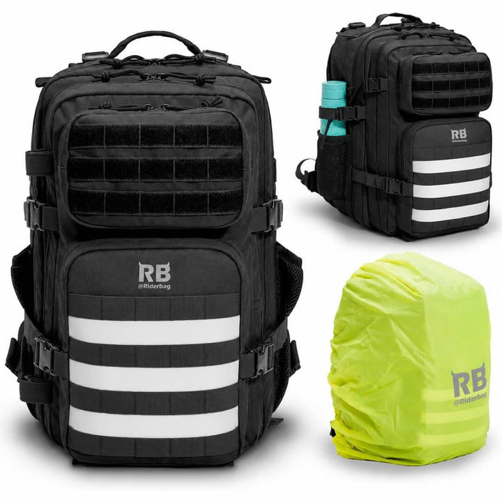 Riderbag Xtreme 30L Tactical Backpack - Black