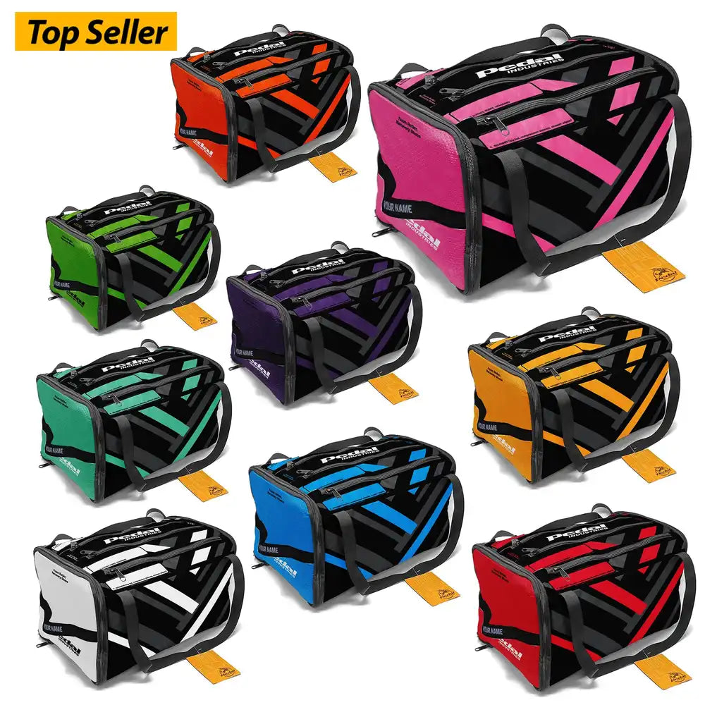 Pedal Industries All Primary Colors RaceDay Running Gear Bag