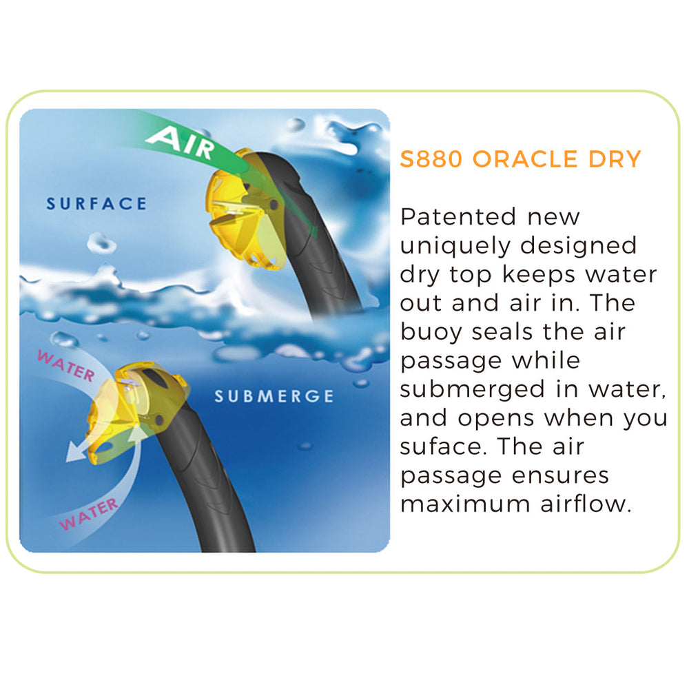 Oracle Dry Snorkel with Dry Snorkel Technology