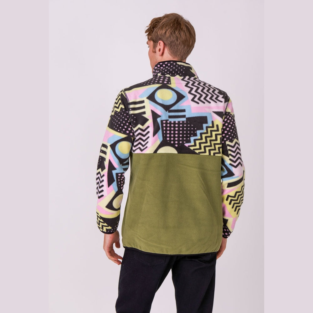 OOSC Clothing Saved By The Bell Fleece Khaki - Men's