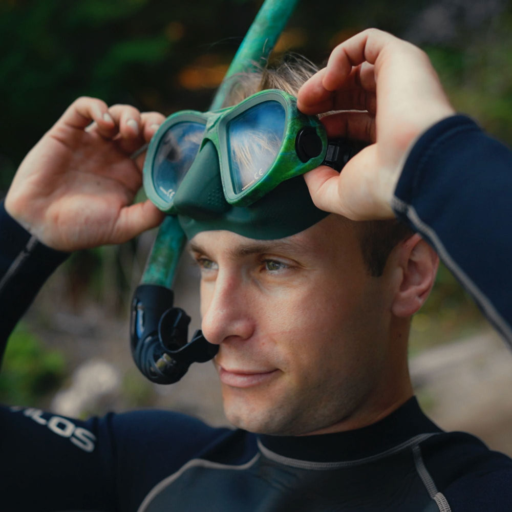 Spawn Camo Snorkel for Freediving and Spearfishing
