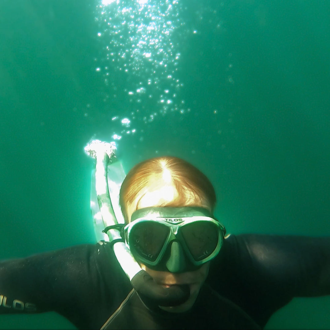 Spawn Camo Snorkel for Freediving and Spearfishing