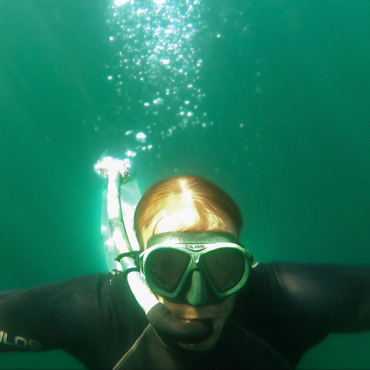 Spawn Camo Snorkel for Freediving and Spearfishing