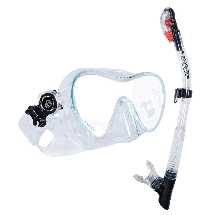 CoveOps Snorkel Mask Combo Set for Seamless Diving