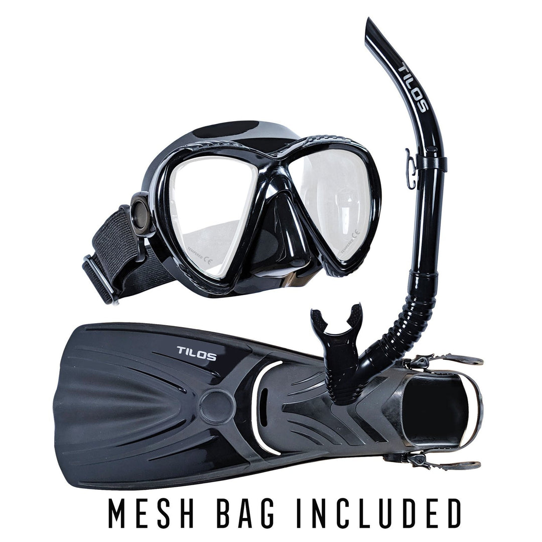 Cogito Snorkeling Mask Snorkel Fins Combo Package