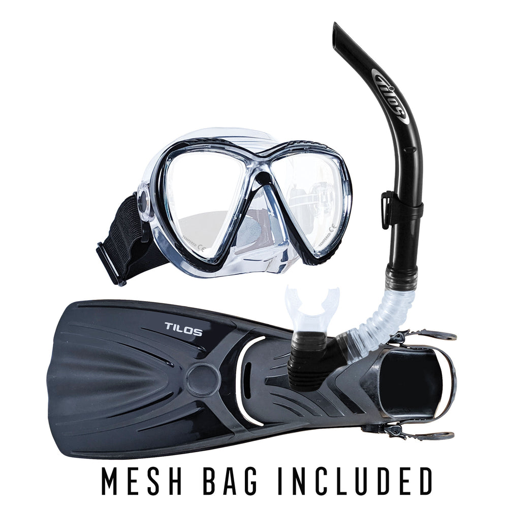Cogito Snorkeling Mask Snorkel Fins Combo Package