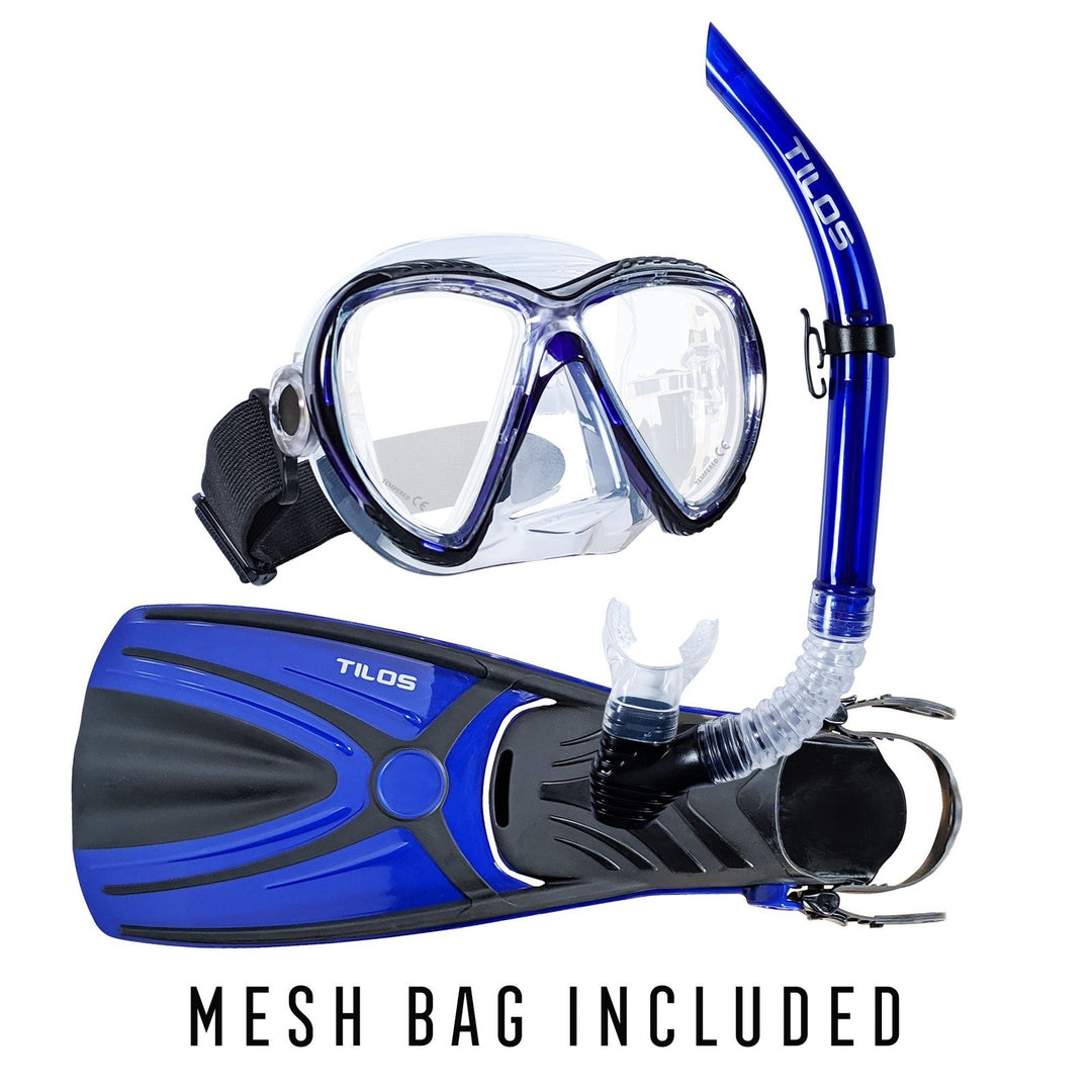 Cogito Snorkeling Mask Snorkel Fins Combo Package