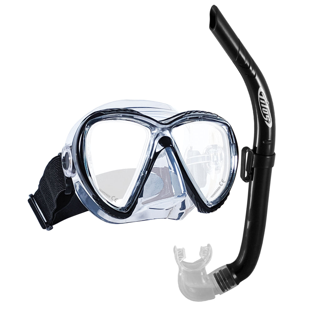Snorkel Mask Combo Set - Cogito with JX2 Snorkel