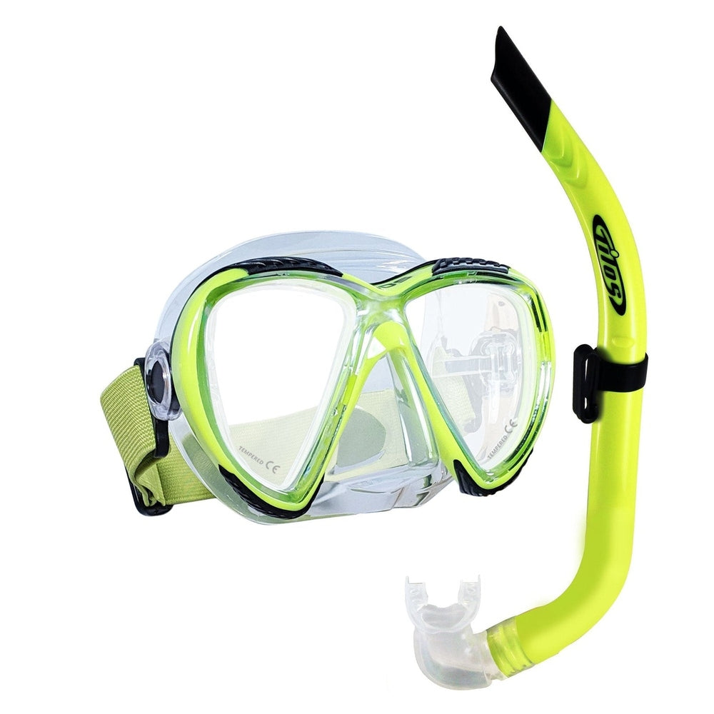 Snorkel Mask Combo Set - Cogito with JX2 Snorkel