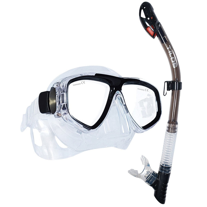 Fantasia Snorkel Mask Combo Set for All Face Shapes