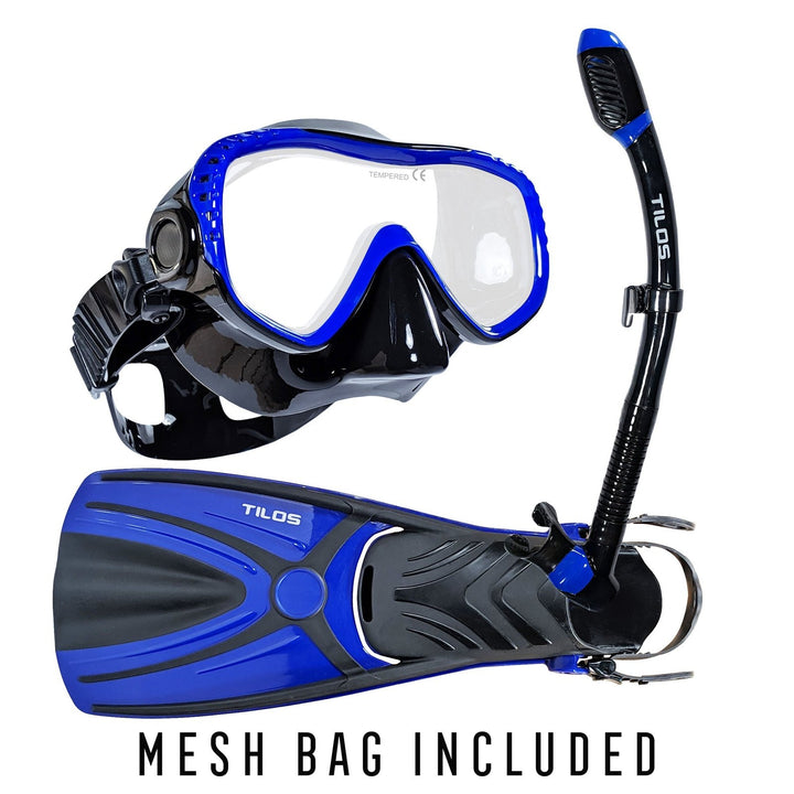 Visionary II Snorkeling Mask and Fins Package