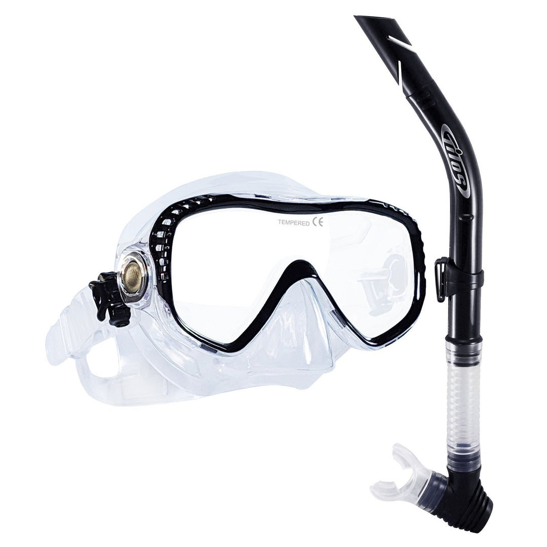 Visionary II Snorkel Mask Combo Set for Diving