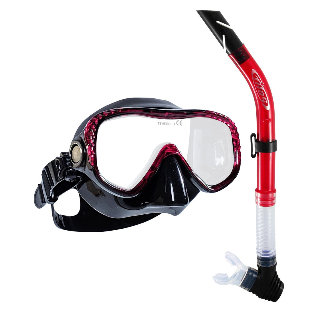 Visionary II Snorkel Mask Combo Set for Diving