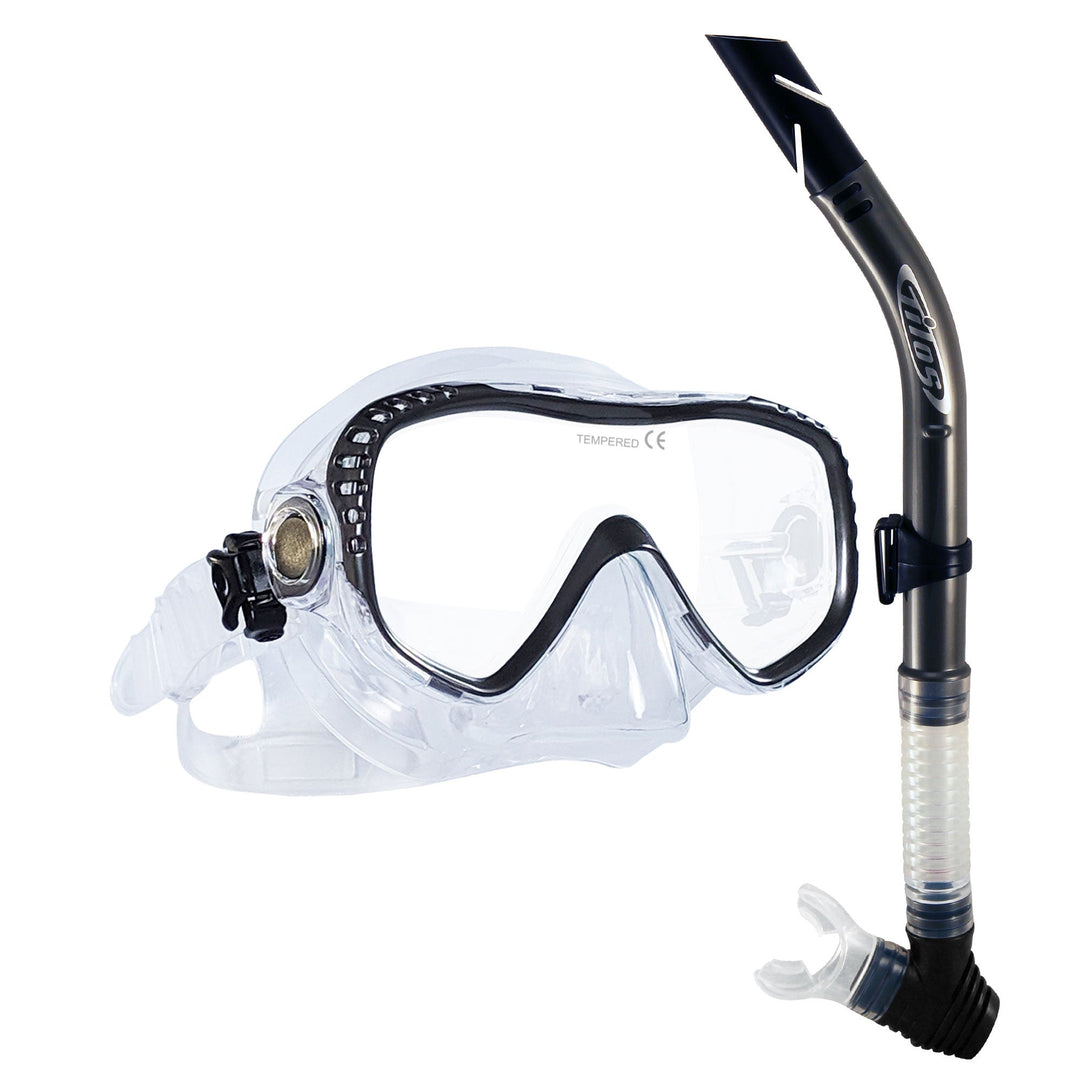 Visionary II Snorkel Mask Combo Set for Diving