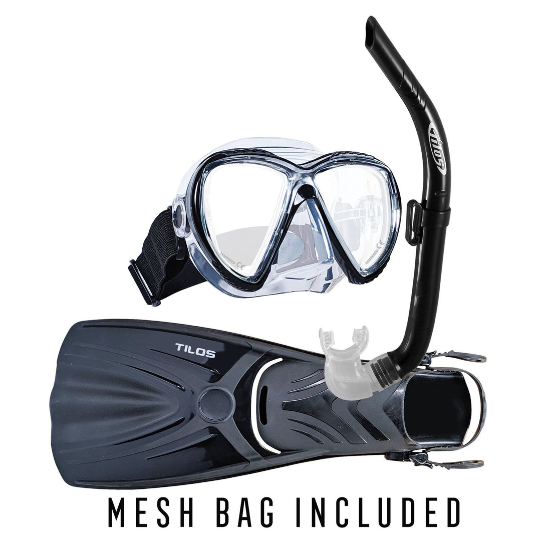 Snorkeling Package with Mask, Snorkel & Fin Gear