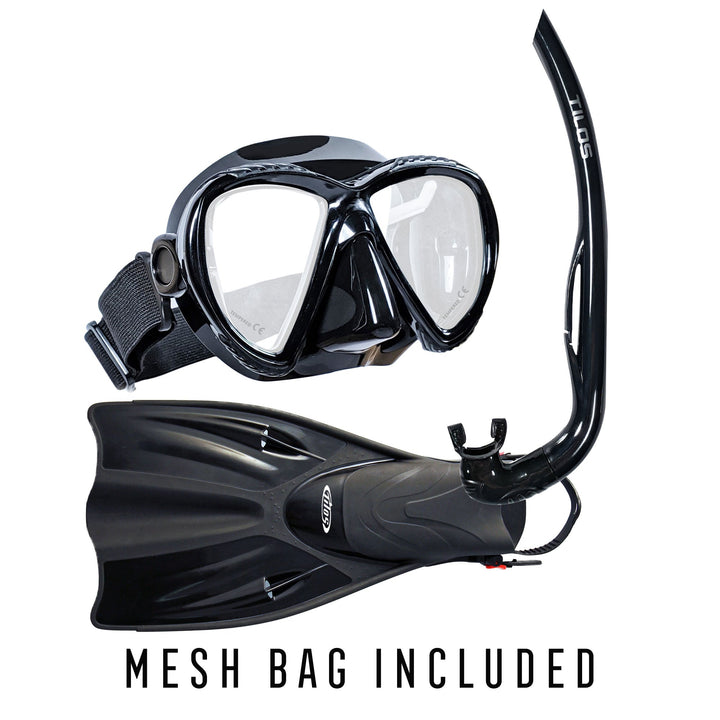 Cogito Snorkeling Mask and Fins Combo Package