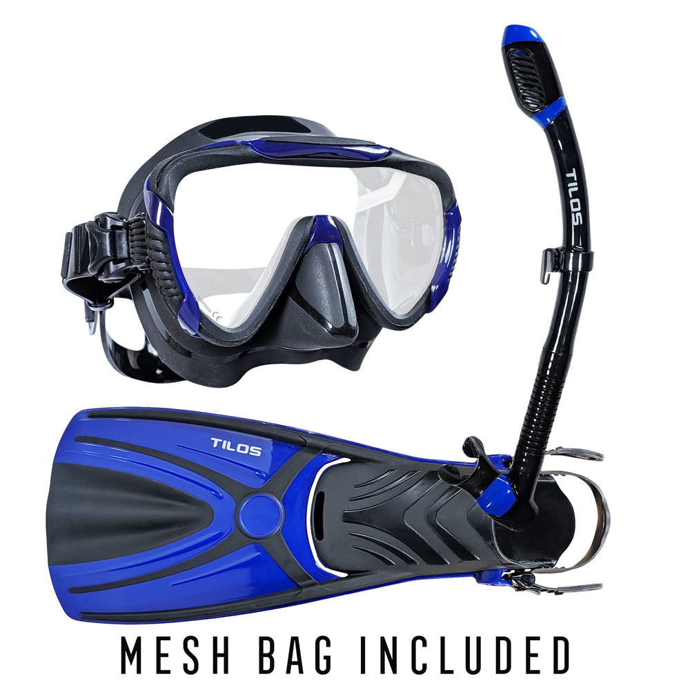 Morphi Mask and Snorkel Fins Combo Package