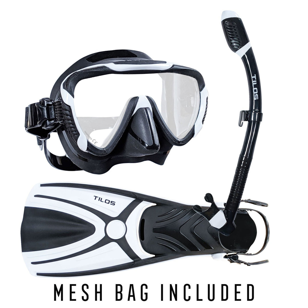 Morphi Mask and Snorkel Fins Combo Package