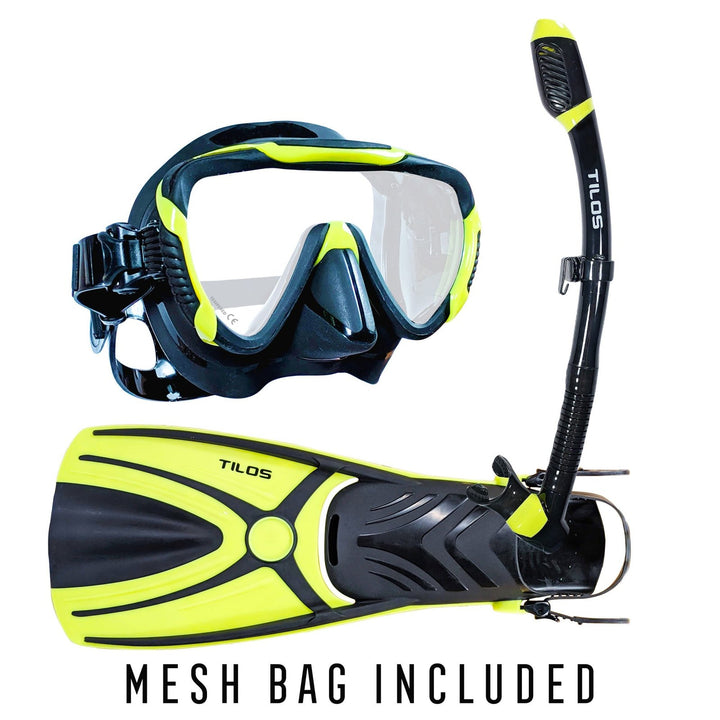 Morphi Mask and Snorkel Fins Combo Package