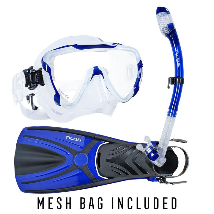 Morphi Mask and Snorkel Fins Combo Package