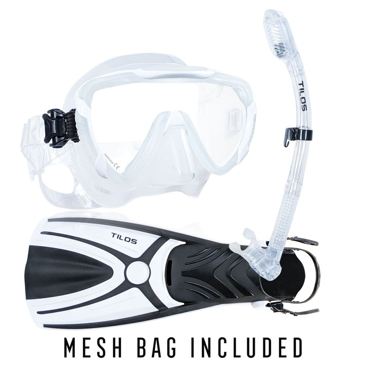 Morphi Mask and Snorkel Fins Combo Package