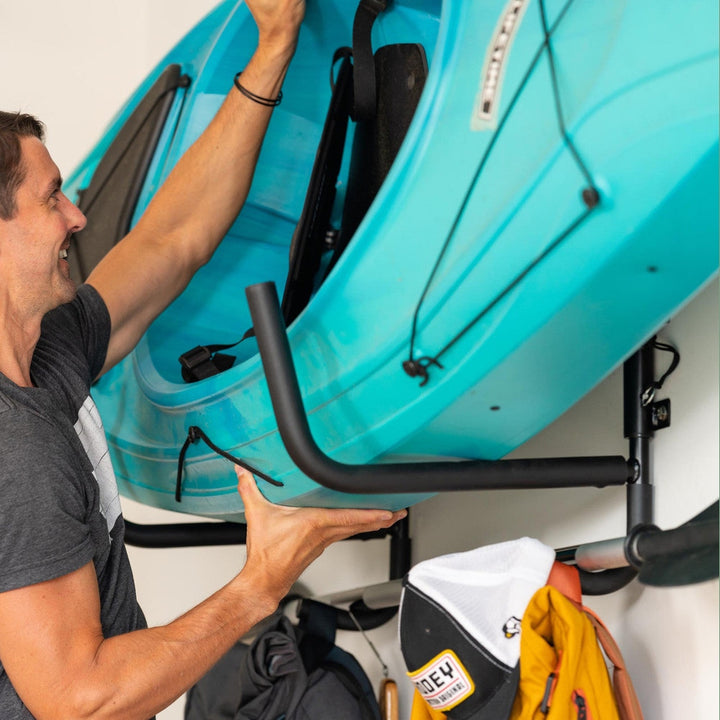 Ozarks Swivel Kayak Rack for Efficient Storage