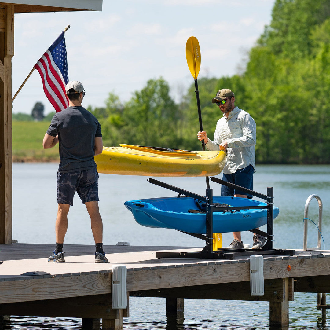 G-Watersport 2 Levels Kayak Storage Rack - kayak storage rack