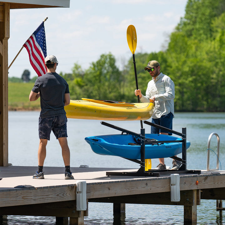 G-Watersport 2 Levels Kayak Storage Rack - kayak storage rack
