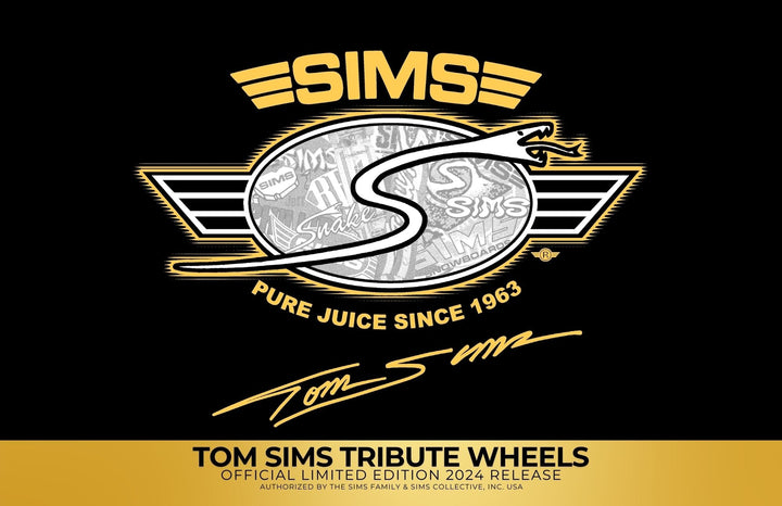 Limited Edition Skateboard Wheels – SIMS Snake Conical 66mm/95A