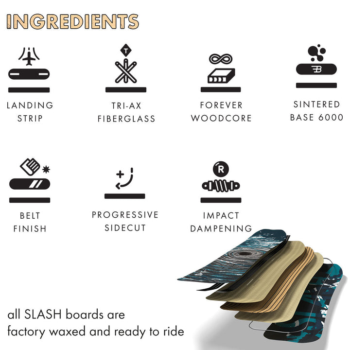 Slash by GiGi Brainstorm Snowboard - Ultimate Performance