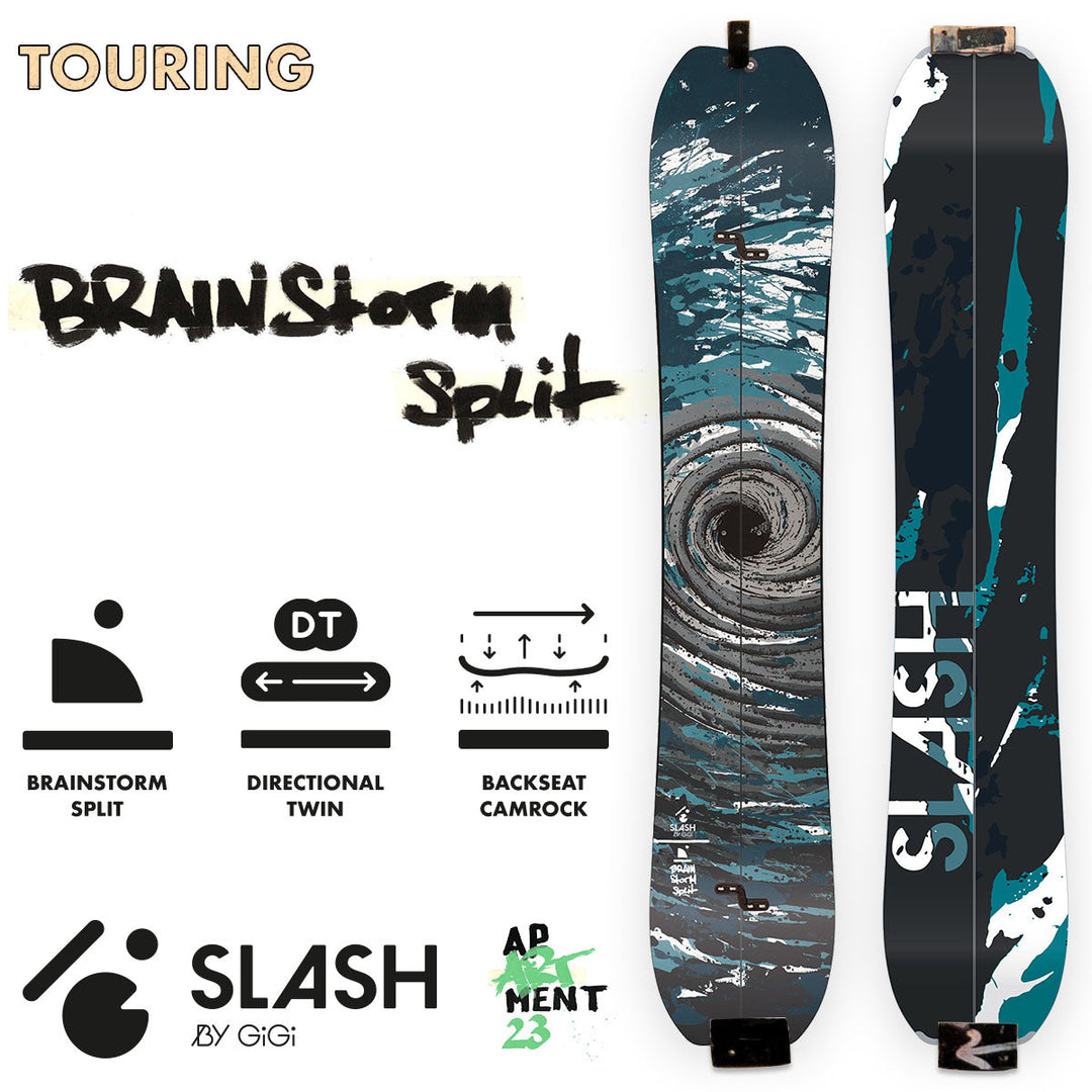 Slash by GiGi - Brainstorm Split Snowboard Overview