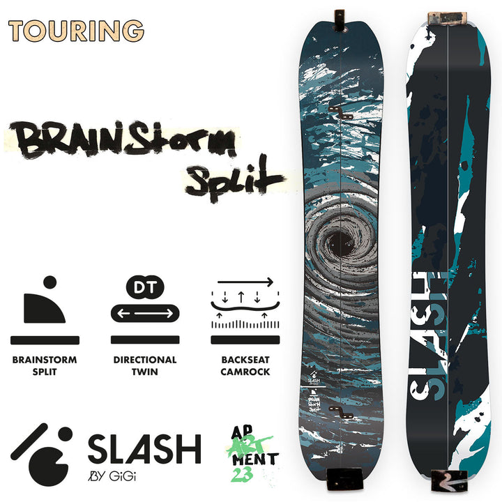 Slash by GiGi - Brainstorm Split Snowboard Overview