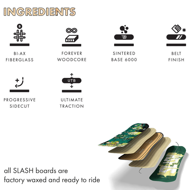 Kids Snowboard Splash by GiGi - Slash for Easy Snowboarding