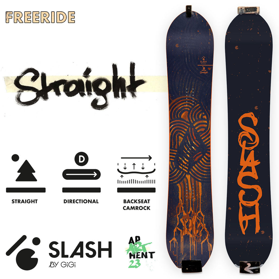 Slash by GiGi - User-Friendly Straight Snowboard
